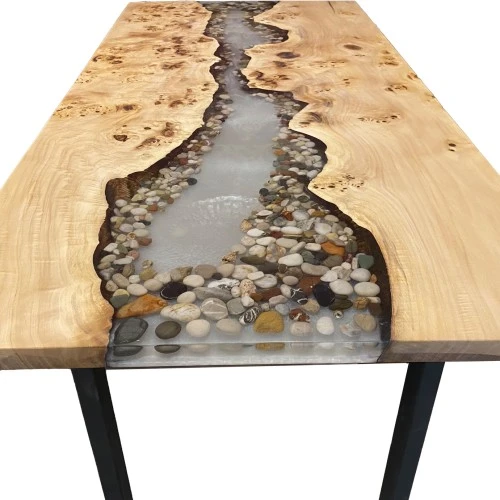 i̇thal mazel epoksili özel tasarım masa