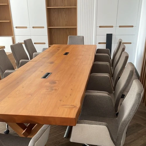 sedir ahşap ofis masa